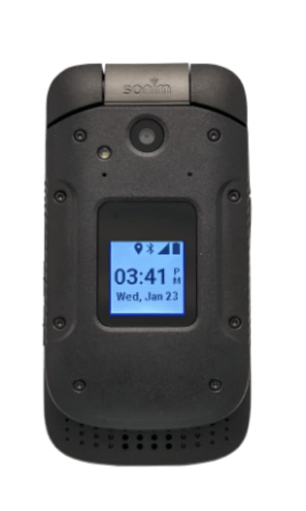 4G LTE Ultra Rugged Flip Phone Black H787054