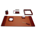 Leather 7-Piece Desk Set J827078
