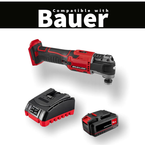 20-Volt Lithium-Ion Cordless Combo Kit with Brushless Oscillating Multi-Tool, 5Ah Battery & Charger F276