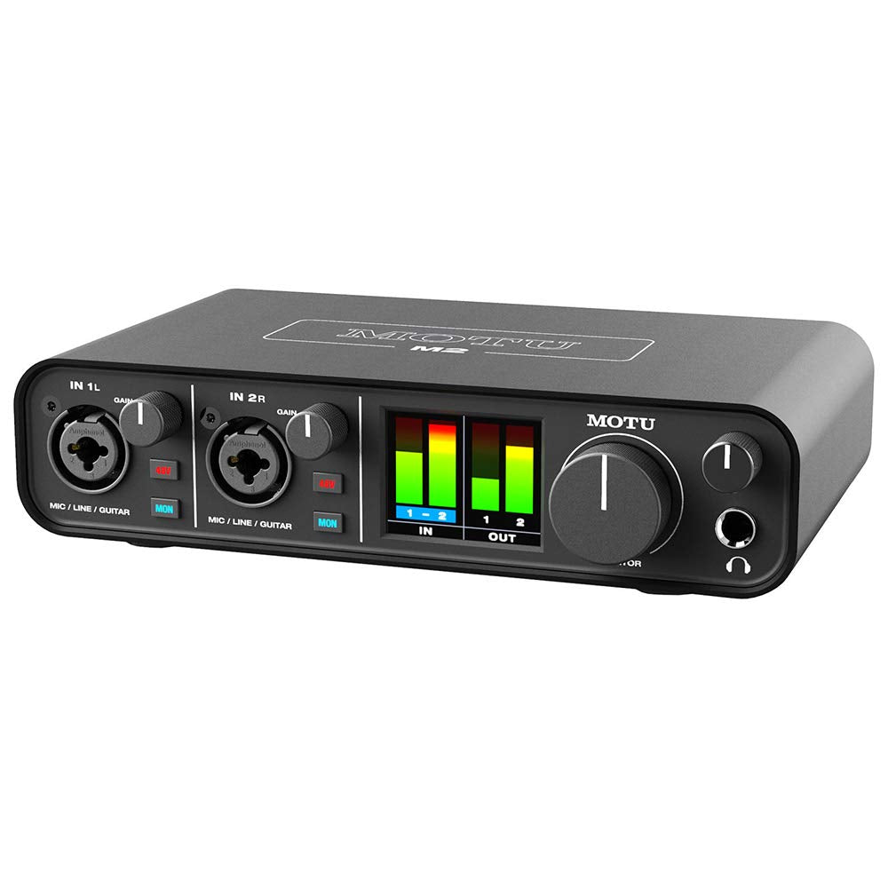 2x2 USB-C Audio Interface with XLR-XLR Cable Bundle H214925