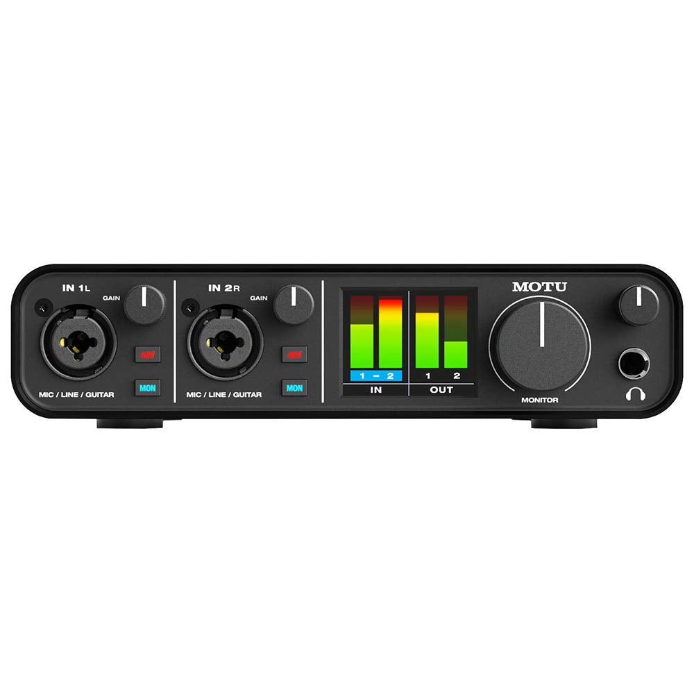 2x2 USB-C Audio Interface with XLR-XLR Cable Bundle H214925