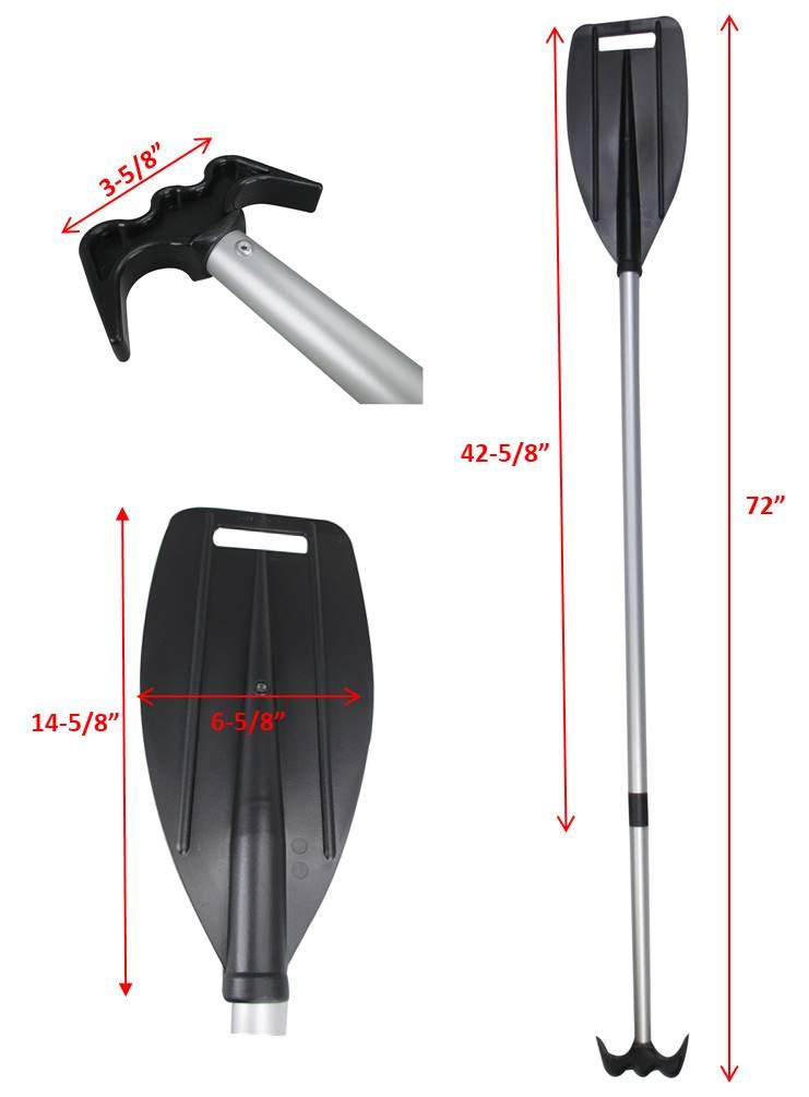Telescopic 45'' - 72'' Oar Paddle N5986