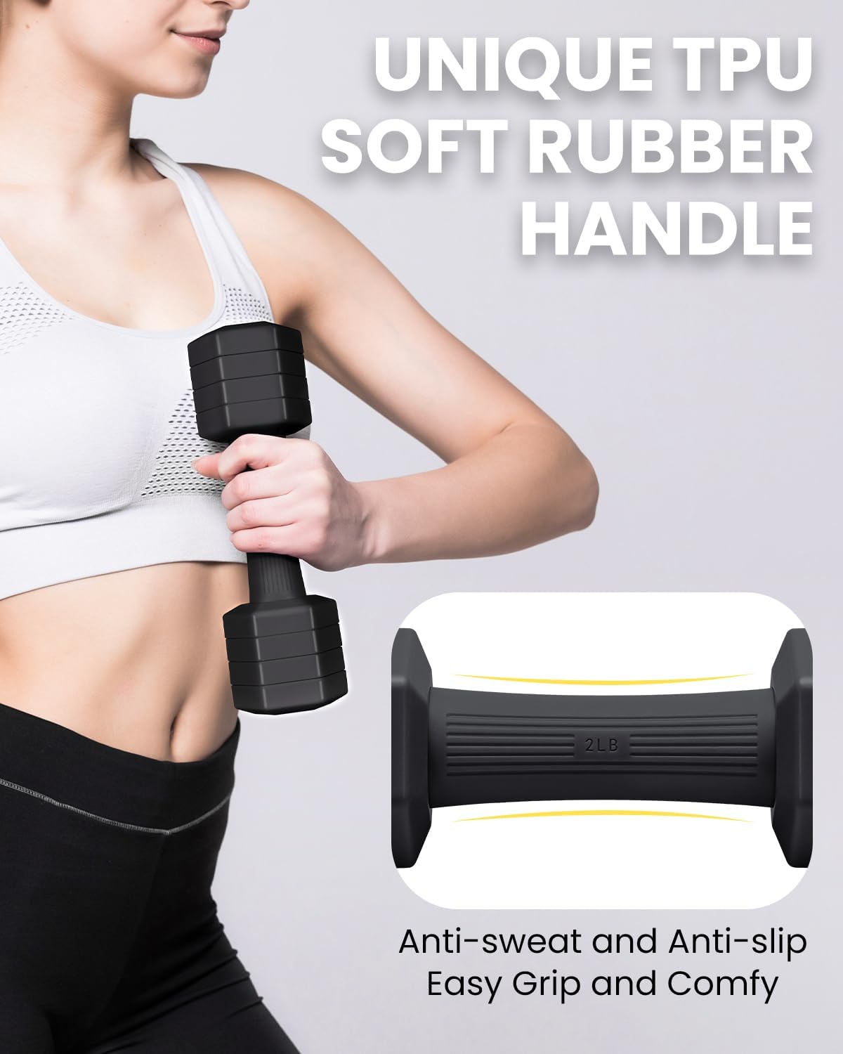 Adjustable Dumbbell Set 5/6 LB Pair I466861