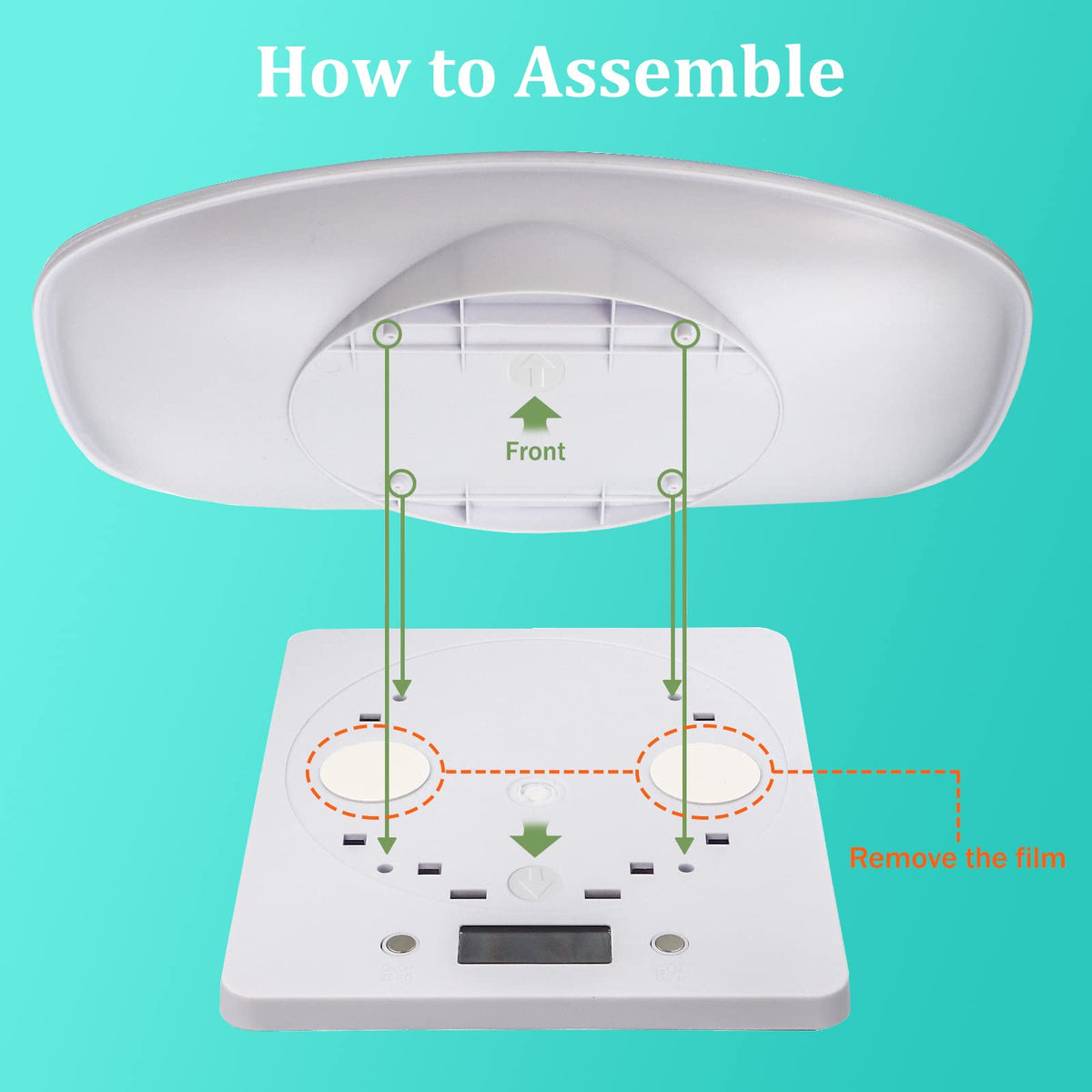 Digital Mini Pet Scale with Tray B48954