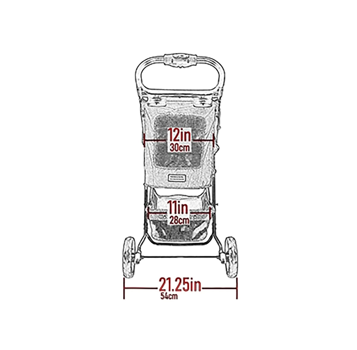 3 Wheel Pet Stroller B255591