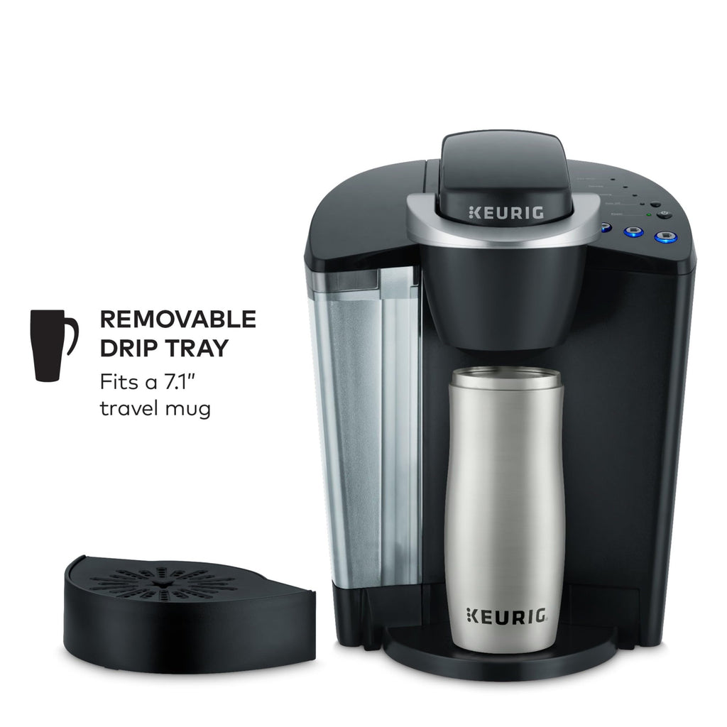 Single Serve K-Cup Pod Coffee Maker with 3 Brew Sizes, Black G515