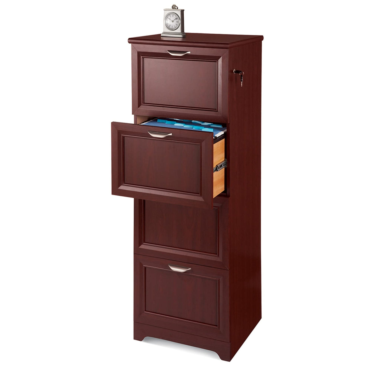 19" 4-Drawer Vertical File Cabinet B513
