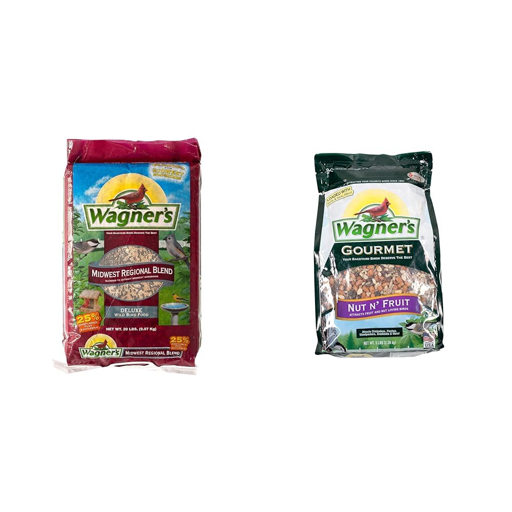 20-Pound Wild Bird Food and 5 Pound Nut & Fruit Wild Bird Food B667015