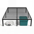 Queen Size 18 Inch Metal Platform Bed Frame F839841