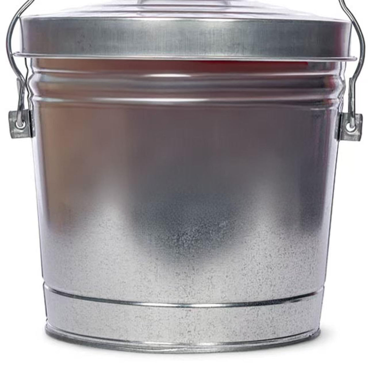 6 Gal Galvanized Steel Can with Locking Lid E3445