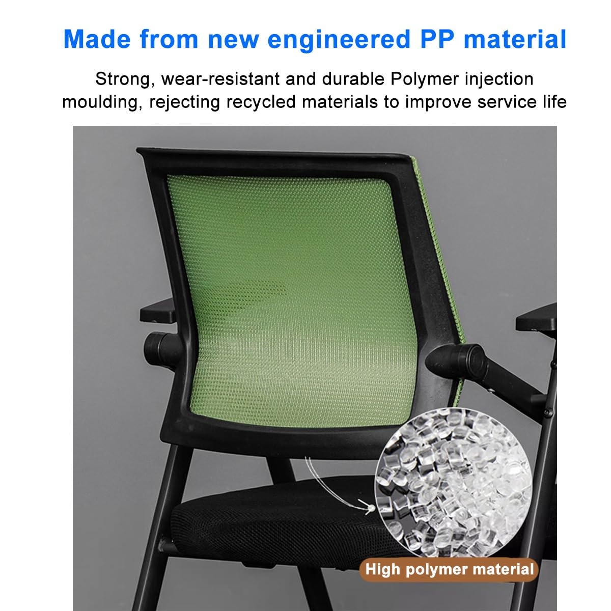 Foldable Mesh Office Chair with Writing Board P363