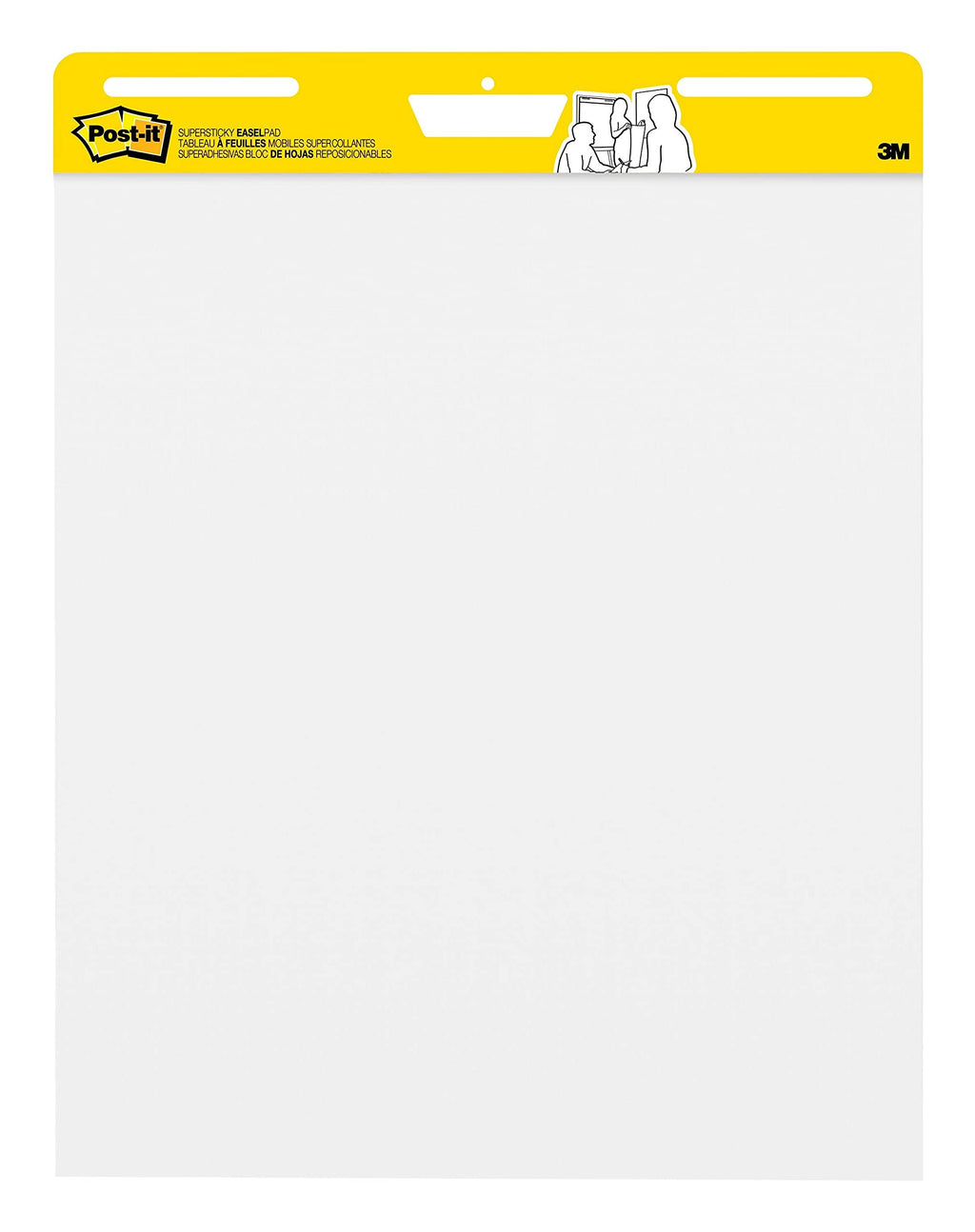 Super Sticky Easel Pad 25" x 30" 30 Sheets 6-Pack S864