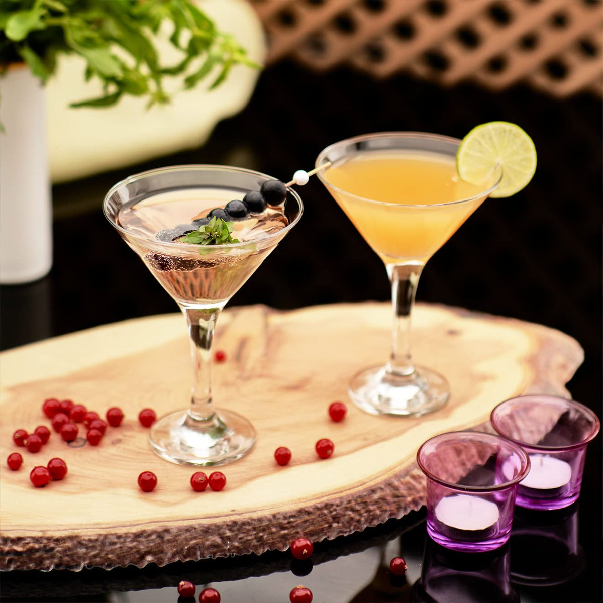 6oz Martini Glasses B592