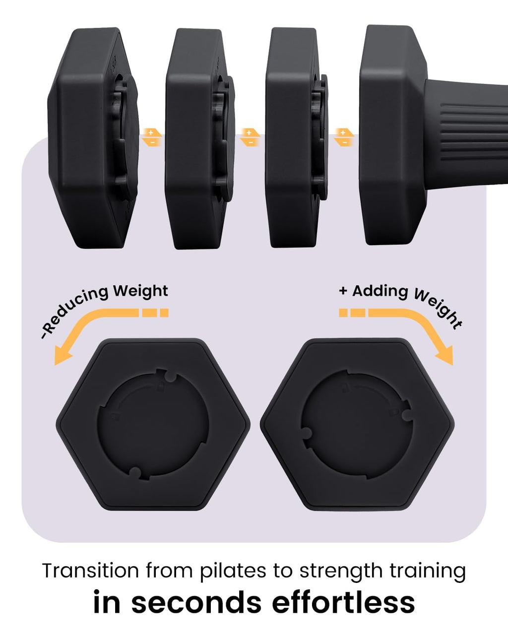 Adjustable Dumbbell Set 5/6 LB Pair I466861