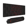 Black Red Large Gaming Mouse Pad 31.5 x 12 inch M603133