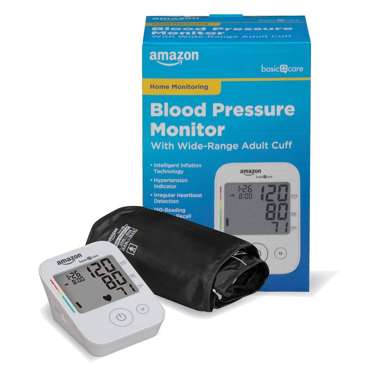 Blood Pressure Monitor with Wide Range Arm Cuff B31486