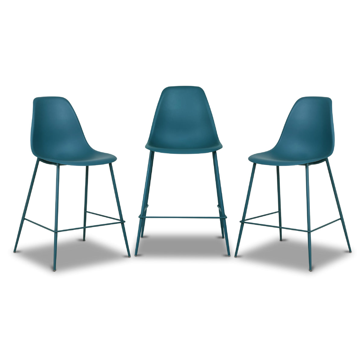 Set of 3 Counter Height Bar Stools N3366
