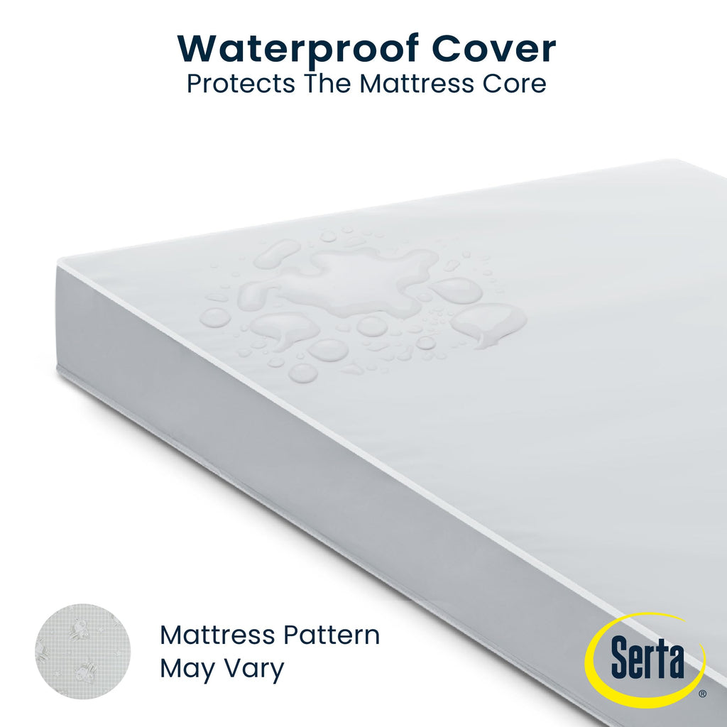 Waterproof Hypoallergenic Crib and Toddler Mattress V2852