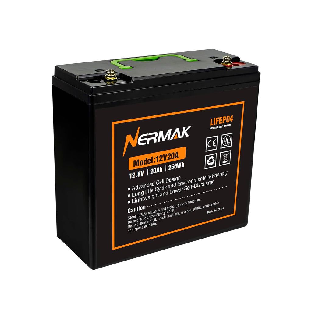 12V 20Ah Lithium LiFePO4 Deep Cycle Battery O976016
