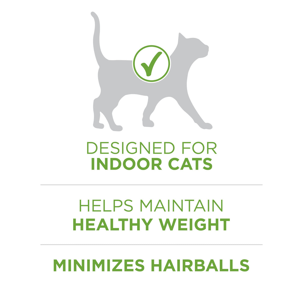 Indoor Weight Control Dry Cat Food 16 lb Bag A761840
