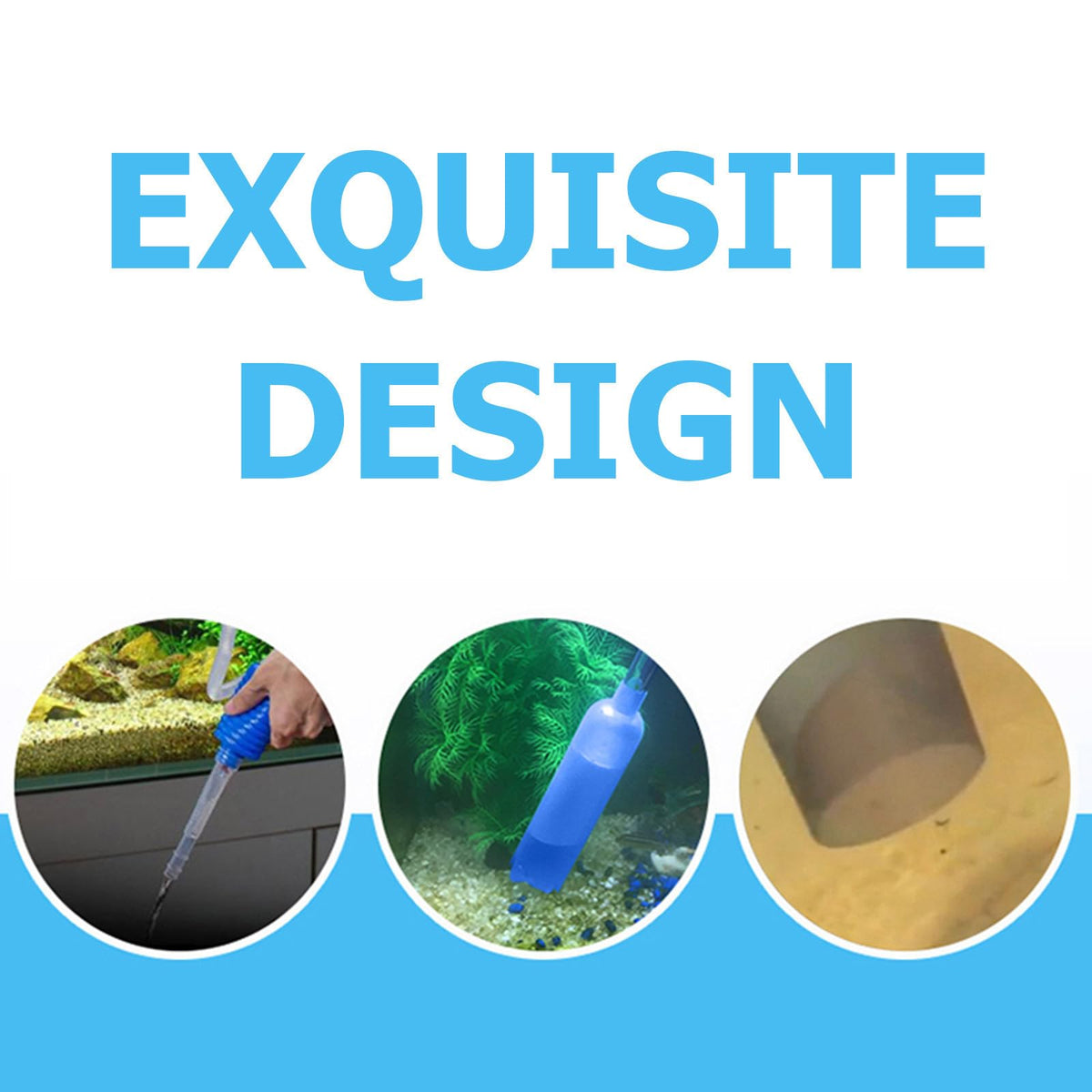 Aquarium Cleaning Tool Set with Hose and Airbag N4394
