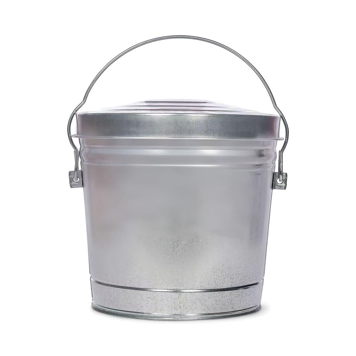 6 Gal Galvanized Steel Can with Locking Lid E3445