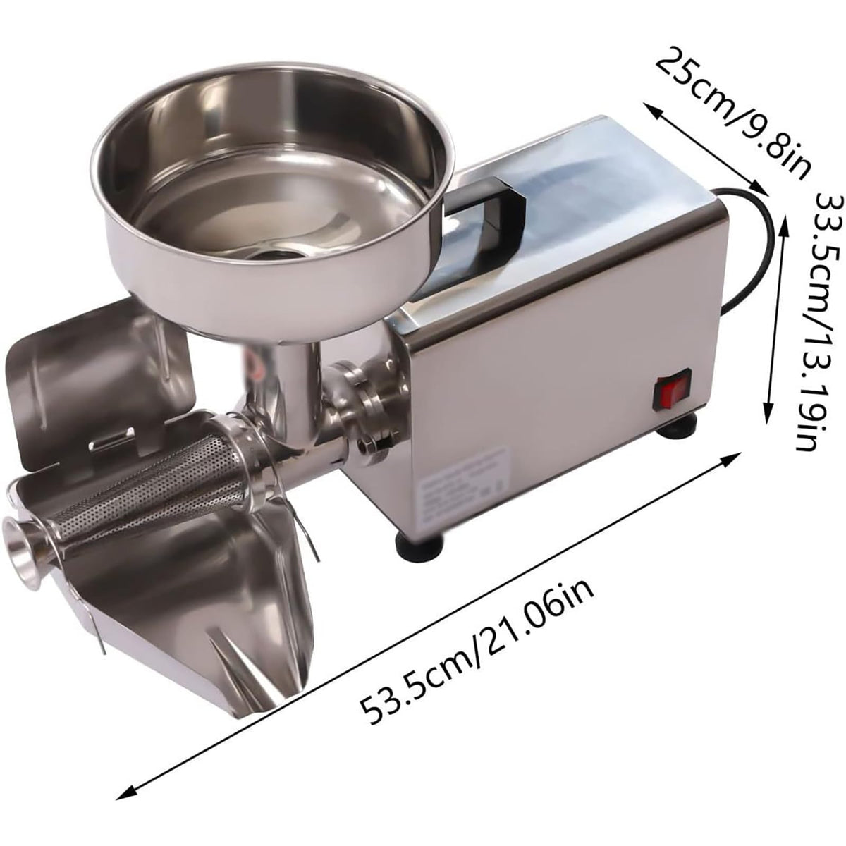 450W Stainless Steel Electric Tomato Strainer Machine C90499