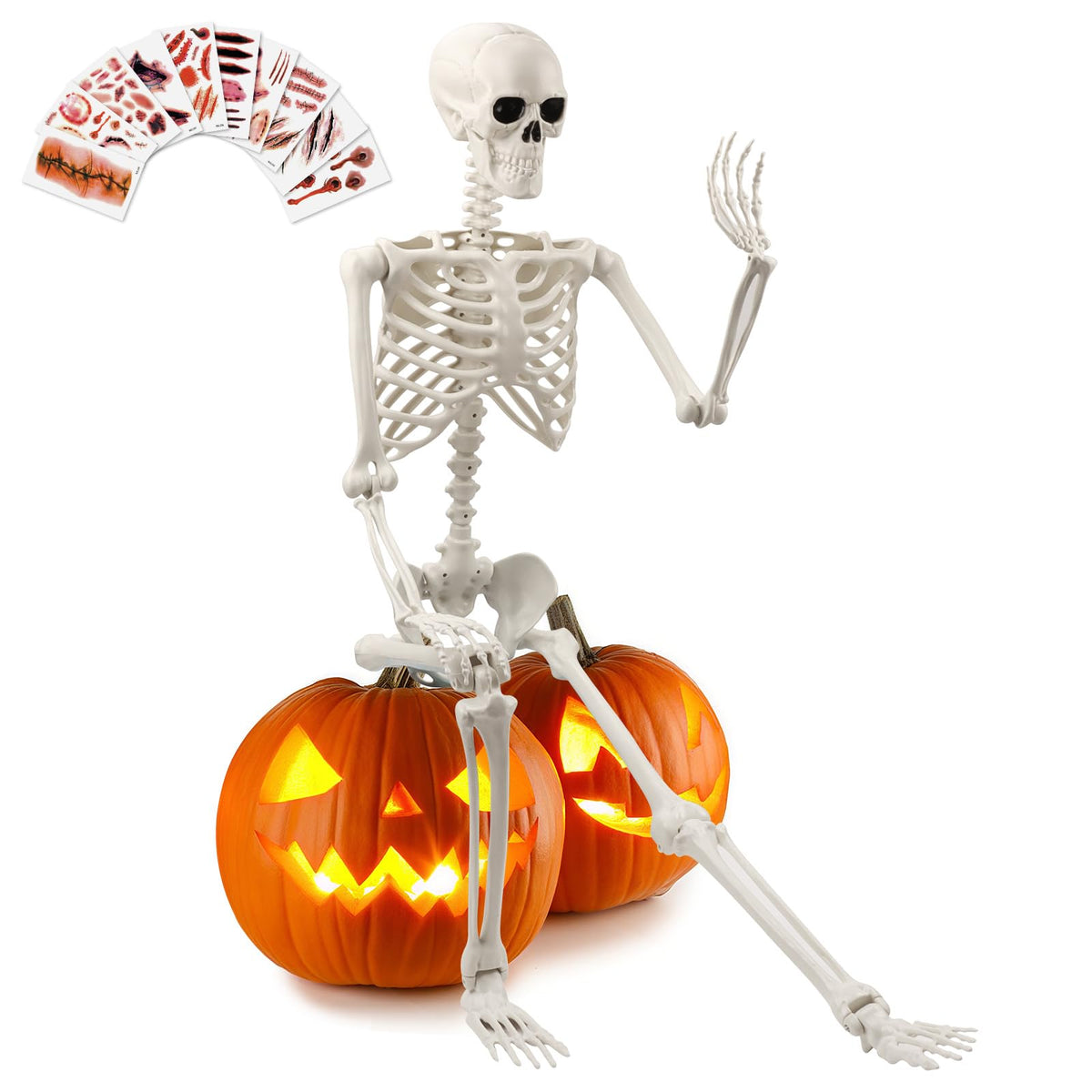 Life Size Poseable Skeleton P91240