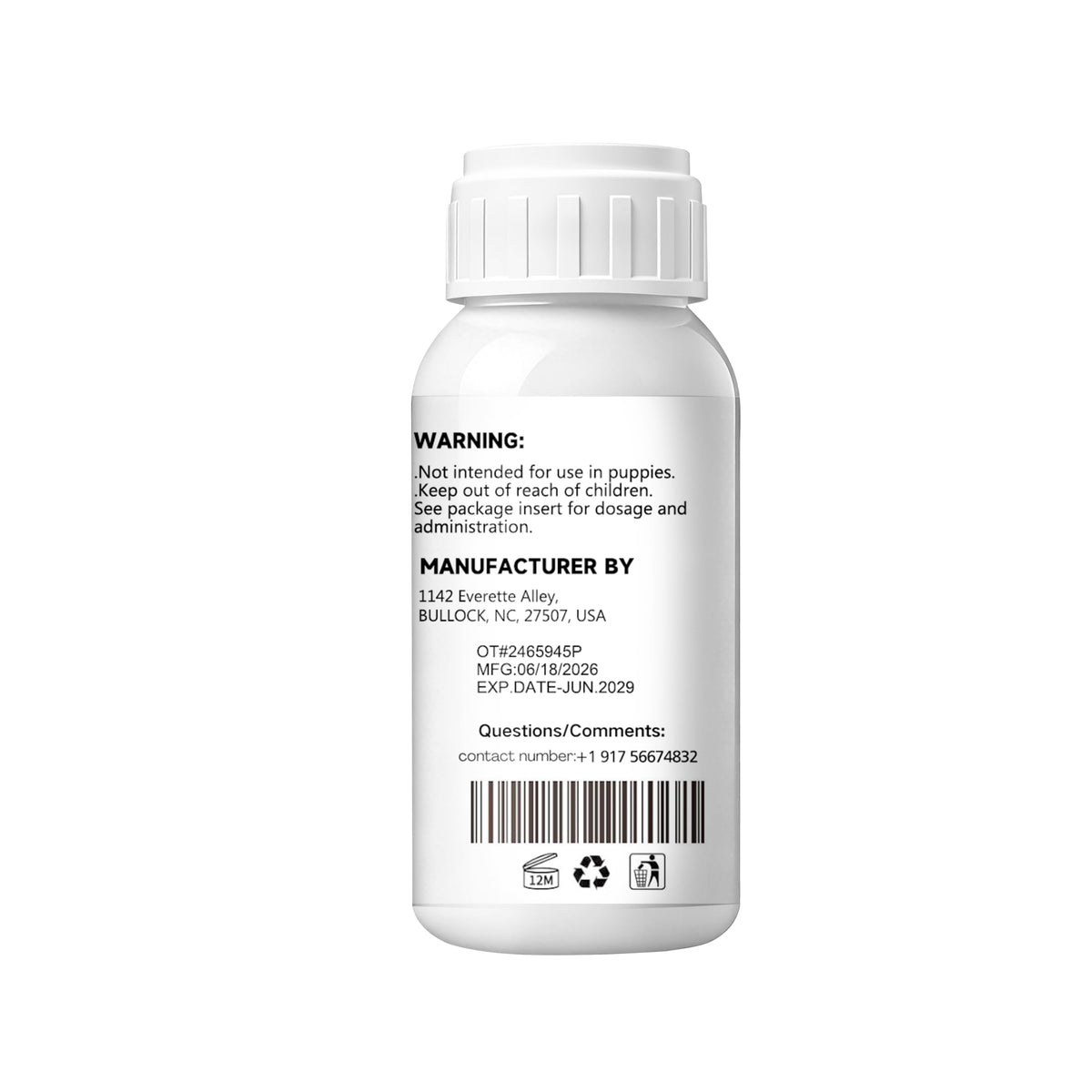 Dog and Puppy Dewormer Liquid N882538