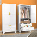 Metal Armoire Wardrobe Closet J157763