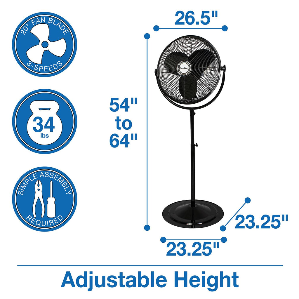 20-Inch Pedestal Fan I839