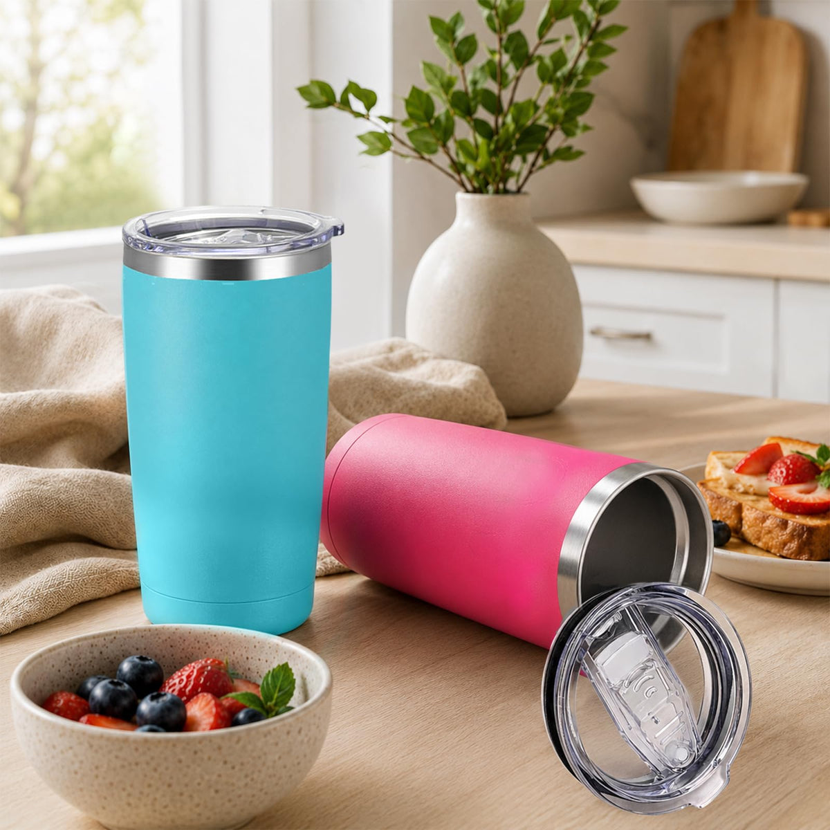 20 Pack 20oz Stainless Steel Insulated Tumbler Z66967
