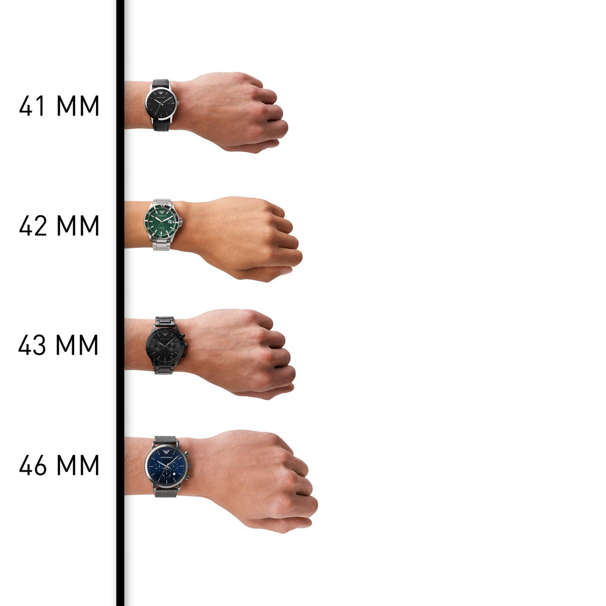 Men's Automatic Chronograph Watch with Stainless Steel or Leather Band K27288