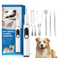 White Dog Teeth Cleaning Kit with LED Light S153054