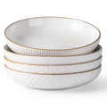 9.5'' 42 Ounce Stoneware Ceramic Pasta Bowls Set of 4 R874370