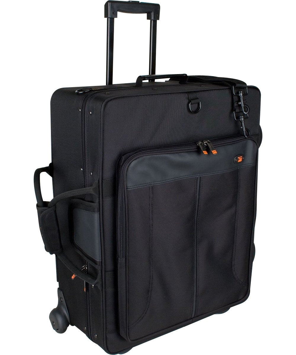 Black Trumpet Case with Wheels K240948