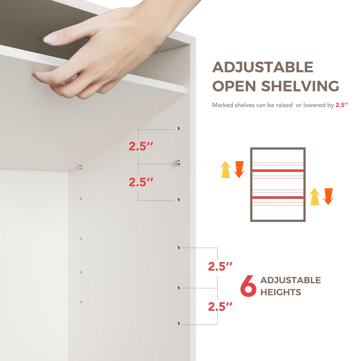 48" Wall Cabinets with Adjustable Shelf E35429