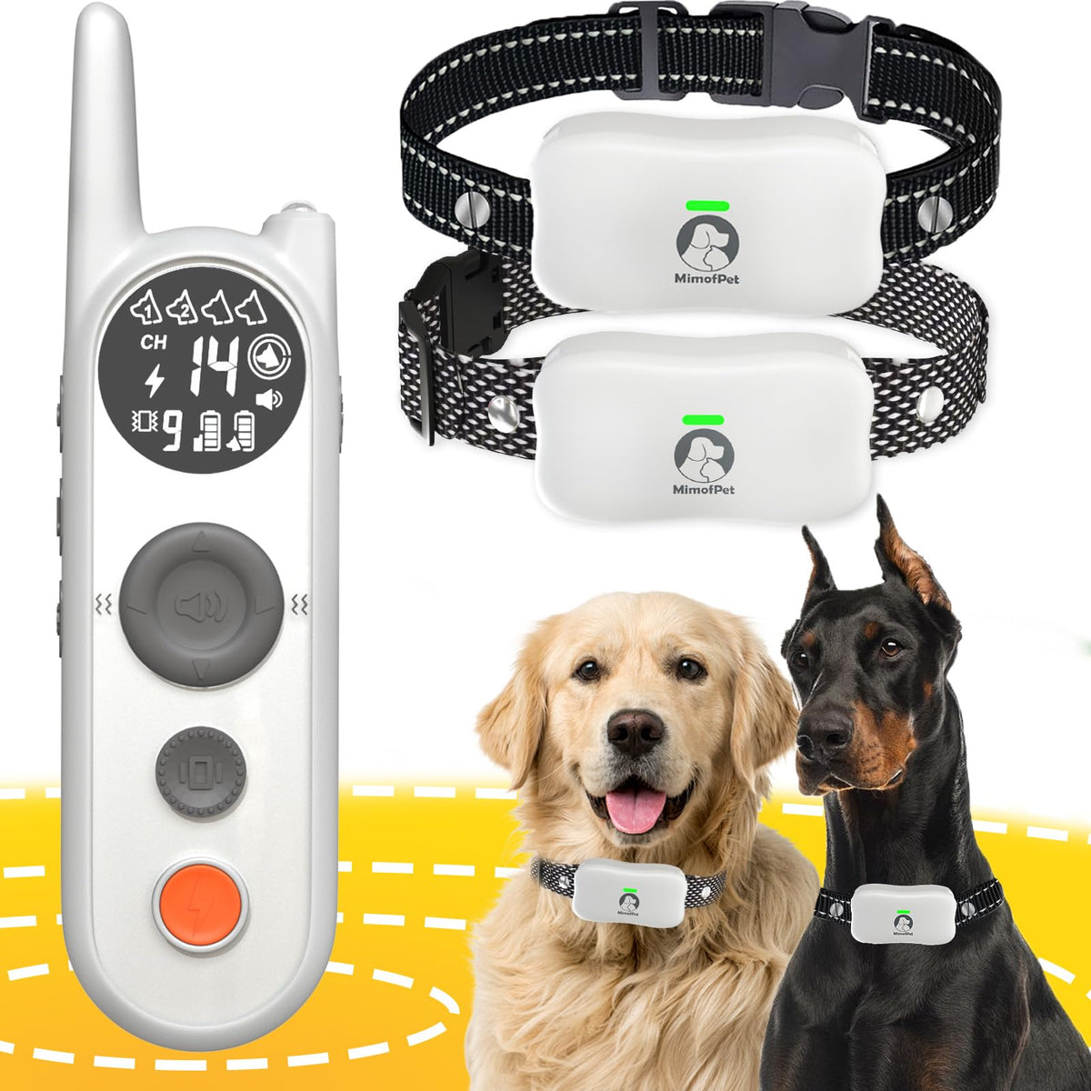 Wireless Dog Fence for 2 Dogs J65256
