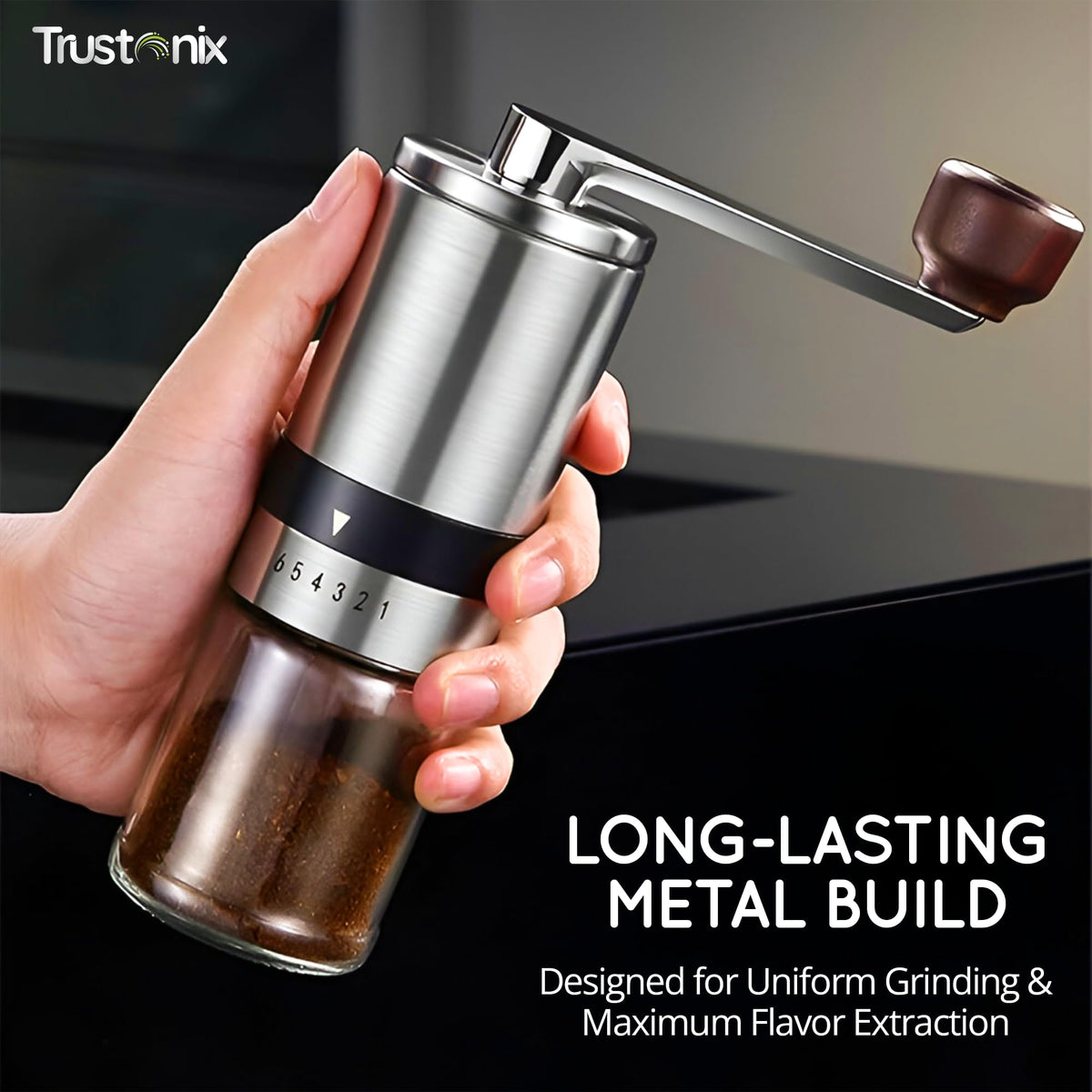 Manual Portable Hand Coffee Grinder X441728