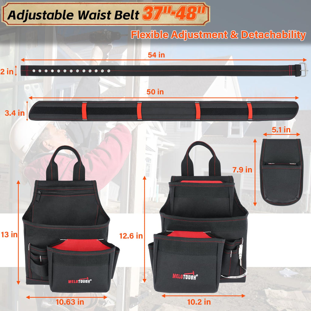 Tool Belt with Suspenders and Tool Pouch Z106342