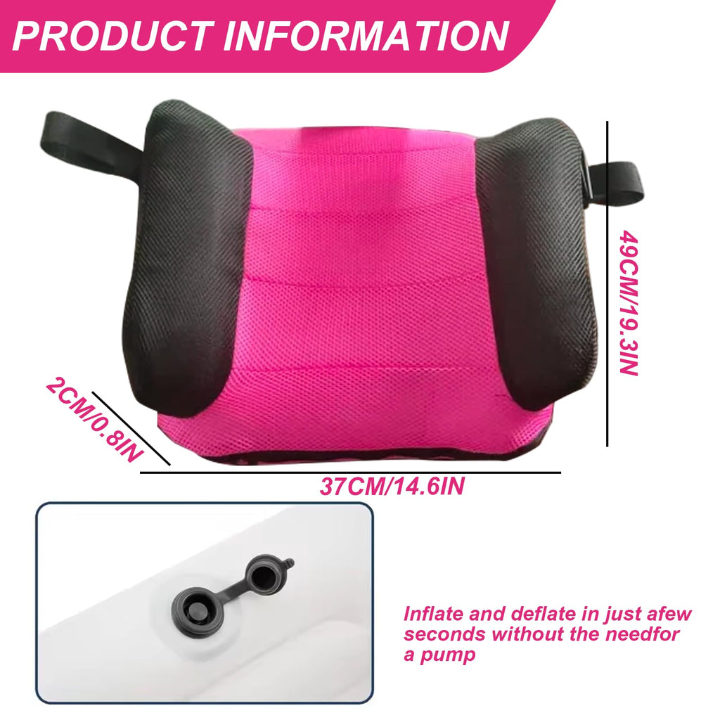 Portable Inflatable Booster Car Seat with Buckle D342