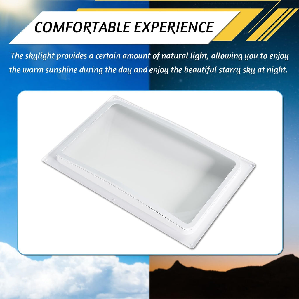 24" Shatterproof Clear RV Skylight Dome Cover A412060
