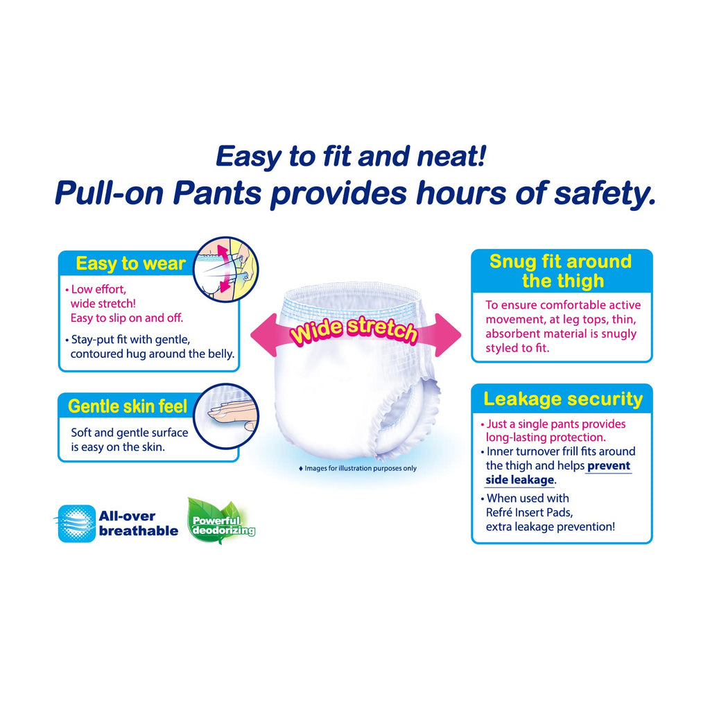 Adult Incontinence Underwear, Unisex, Large, 16 Count X33927