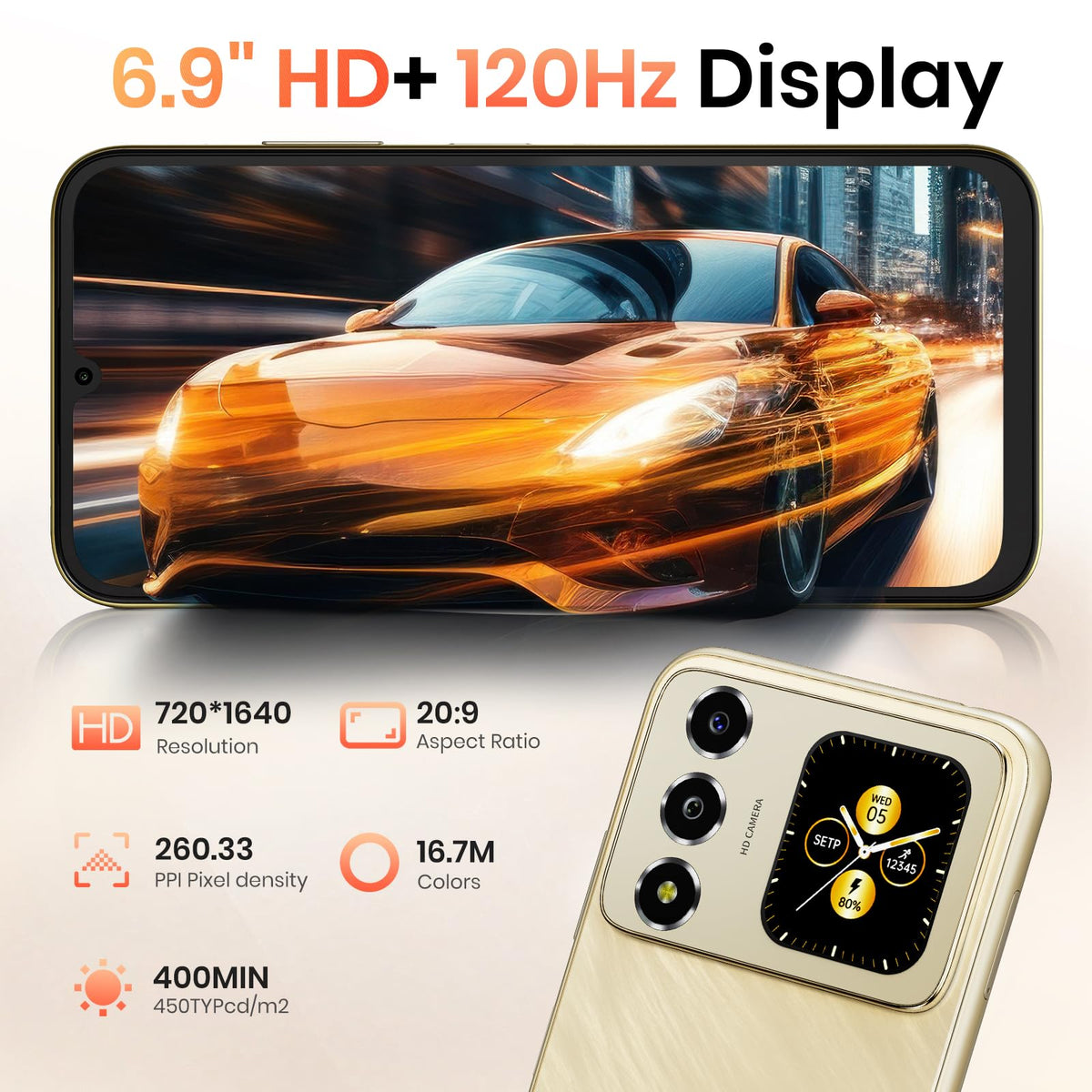 Unlocked 32GB+256GB+2TB Android Smartphone L89695