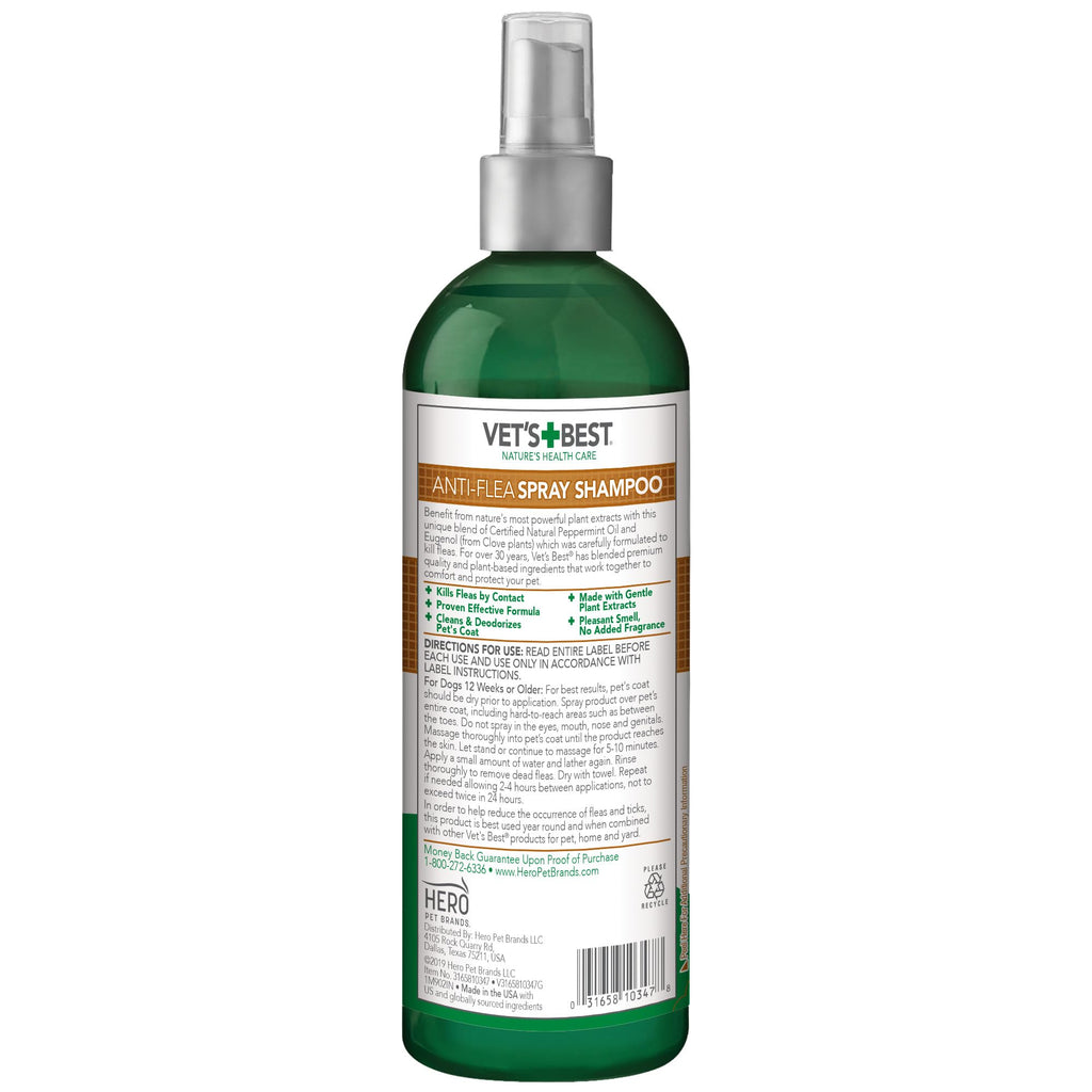 Flea & Tick Shampoo for Dogs 16 oz U324242