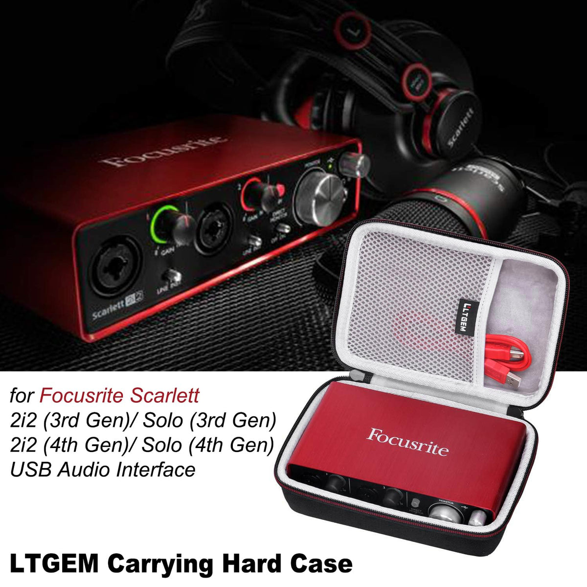 Case for USB Audio Interface P20325