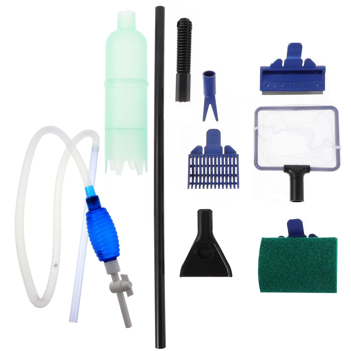 Aquarium Cleaning Tool Set with Hose and Airbag N4394