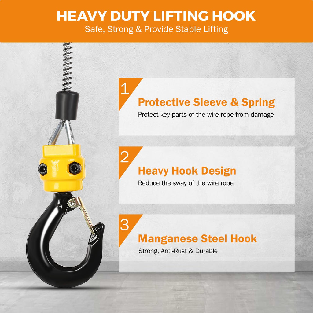 3-in-1 Portable Electric Hoist C311505