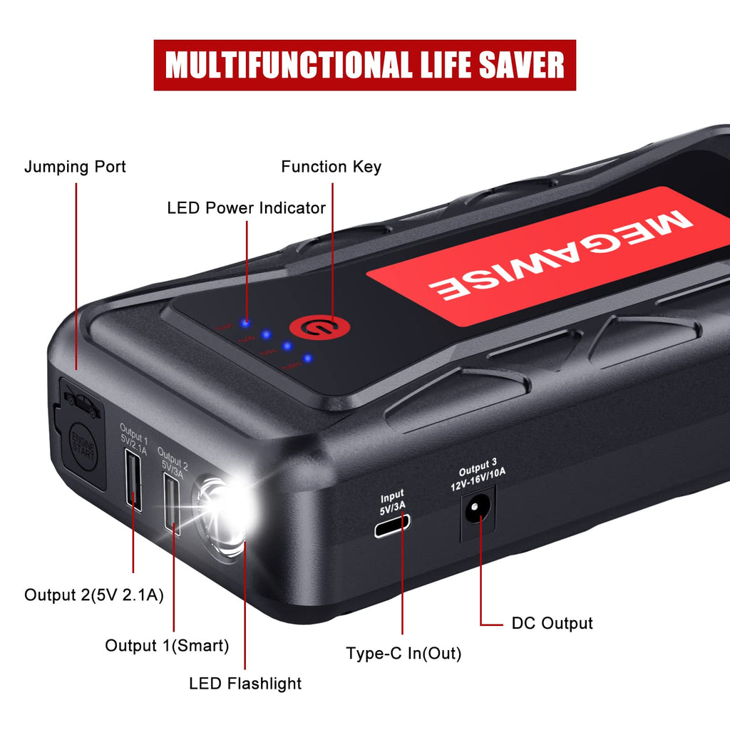 12V Jump Starter for 8.0L Gas/6.5L Diesel Engines D478945