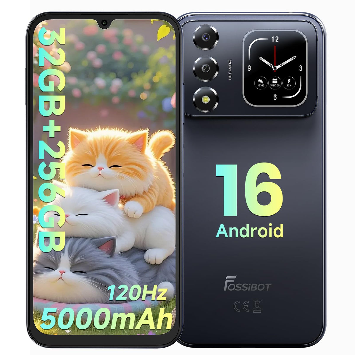 Unlocked 32GB+256GB+2TB Android Smartphone L89695